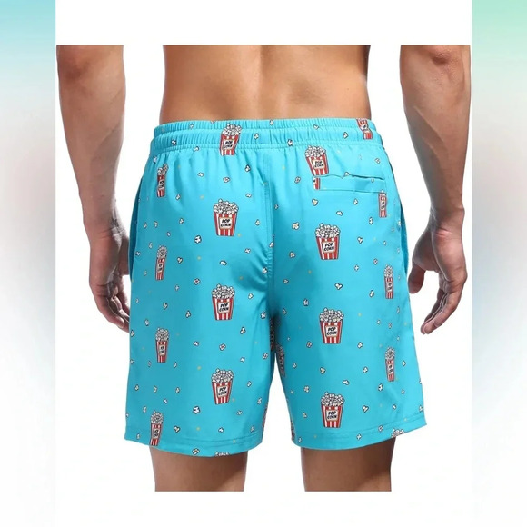 Biwisy Mens Swim Trunks Quick Dry Swim Shorts Mesh Lining Sz M NWT #001 - Picture 2 of 6